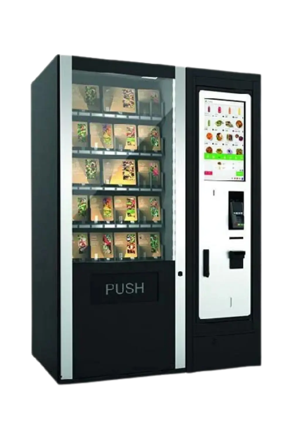 FlexMax Touchscreen-Automat für individuelles Sortiment